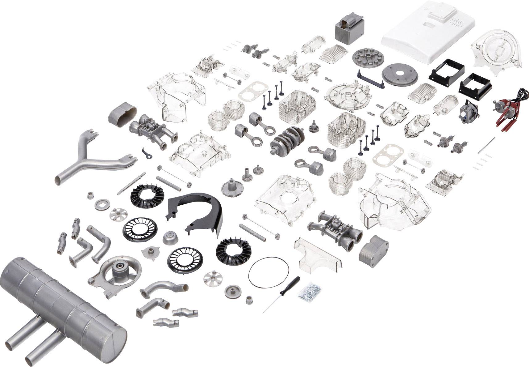 Franzis Verlag Porsche Carrera-Rennmotor Bausatz ab 14 Jahre