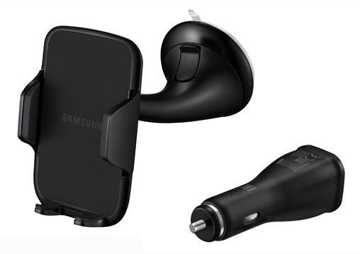 Samsung EE-V200+EP-LN915 Saugnapf Handy-Kfz-Halterung mit Ladefunktion