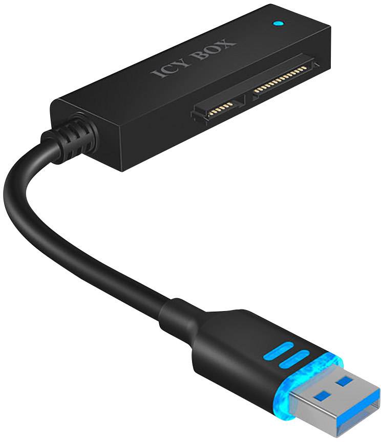 ICY BOX IB-AC603L-U3 6.35cm (2.5 Zoll)-Festplattengehäuse 2.5 Zoll USB 3.2 Gen 1 (USB 3.0)