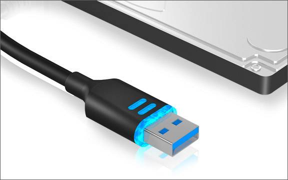 ICY BOX IB-AC603L-U3 6.35cm (2.5 Zoll)-Festplattengehäuse 2.5 Zoll USB 3.2 Gen 1 (USB 3.0)