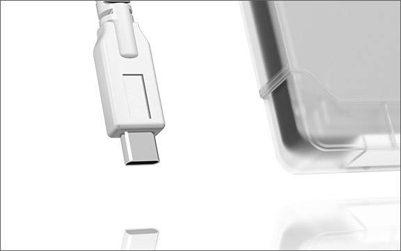 ICY BOX IB-AC703-C 6.35 cm (2.5 Zoll)-Festplattengehäuse 2.5 Zoll USB-C®