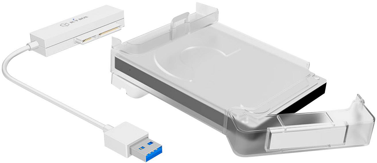 RaidSonic ICY BOX IB-AC703-U3 - Speichergehäuse mit Datenanzeige, Netzanzeige, EasySwap Mechanism - 2.5" (6.4 cm)