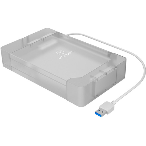 ICY BOX IB-AC705-6G 6.35 cm (2.5 Zoll)-Festplattengehäuse 2.5 Zoll, 3.5 Zoll USB 3.2 Gen 1 (USB 3.0