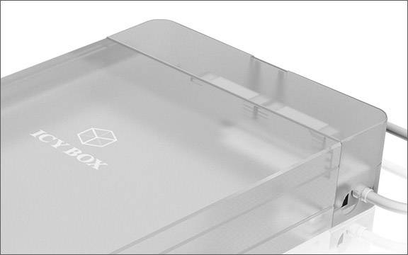 ICY BOX IB-AC705-6G 6.35cm (2.5 Zoll)-Festplattengehäuse 2.5 Zoll, 3.5 Zoll USB-A (USB 3.2 Gen 1)