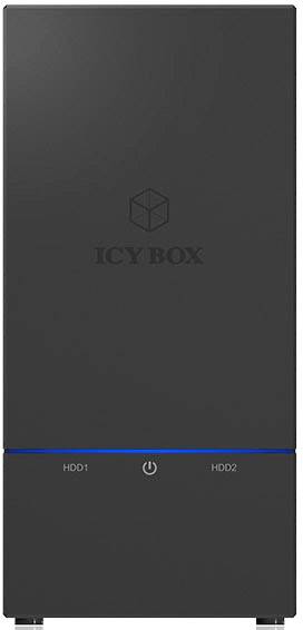 RaidSonic ICY BOX IB-RD3621U3 - Festplatten-Array - 2 Schächte (SATA-600)