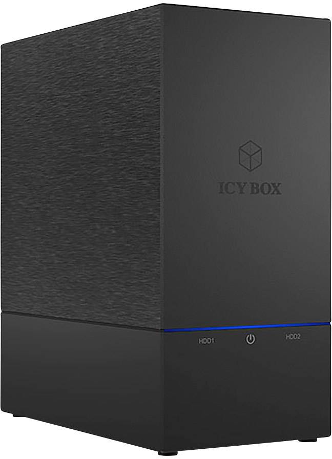 RaidSonic ICY BOX IB-RD3621U3 - Festplatten-Array - 2 Schächte (SATA-600)