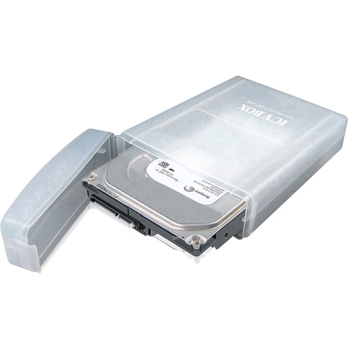 ICY BOX 8.9cm (3.5 Zoll) Festplatten-Aufbewahrungsbox