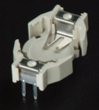 Takachi HU357 Knopfzellenhalter 1x 357, LR 44 Horizontal, Durchsteckmontage THT (L x B x H) 19.9 x 12 x 7.4mm