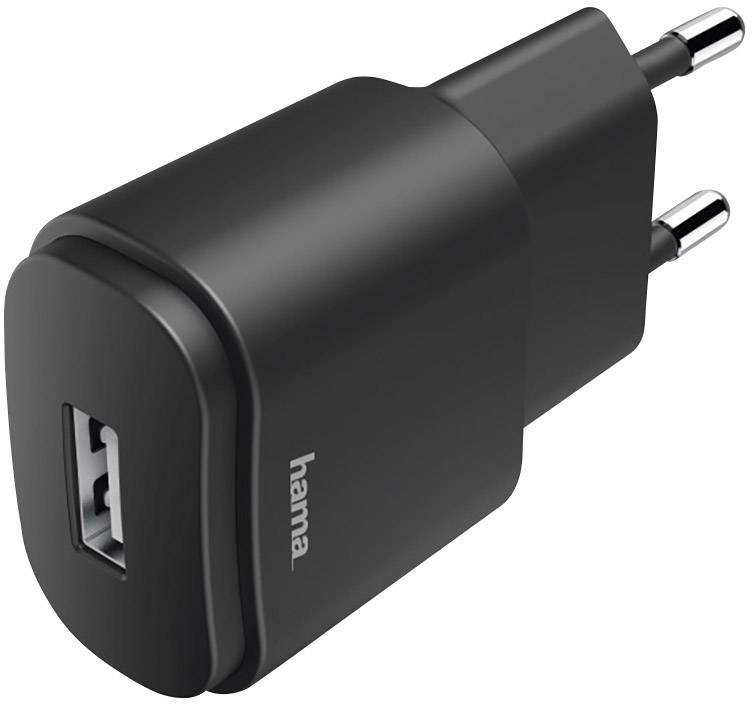 Hama charger 1.2 183260 USB-Ladegerät Steckdose Ausgangsstrom (max.) 1200mA 1 x USB