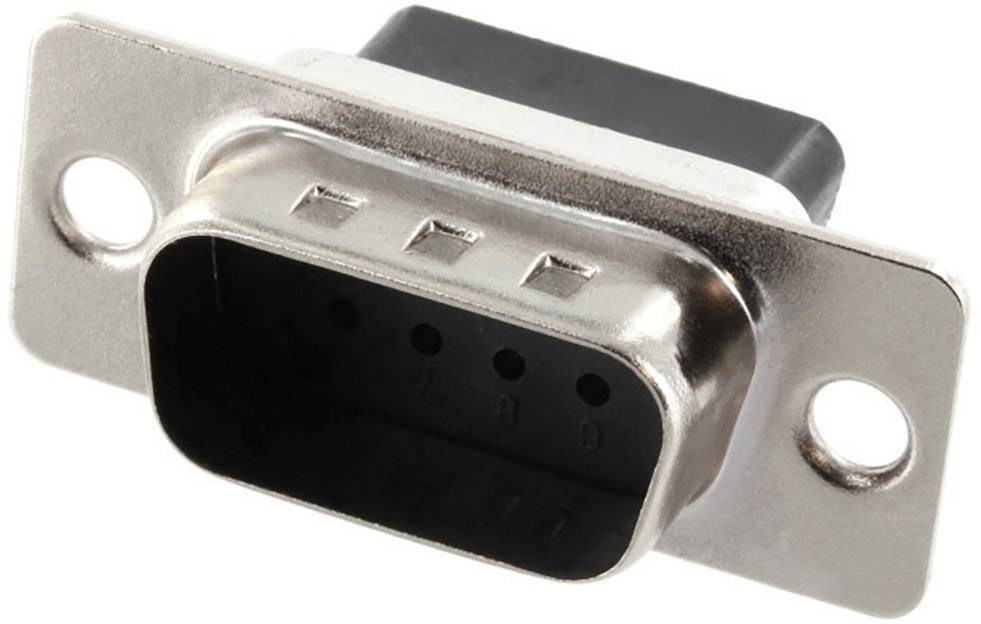 Econ connect ST9CR D-SUB Stiftleiste 180° Polzahl: 9 Crimpen