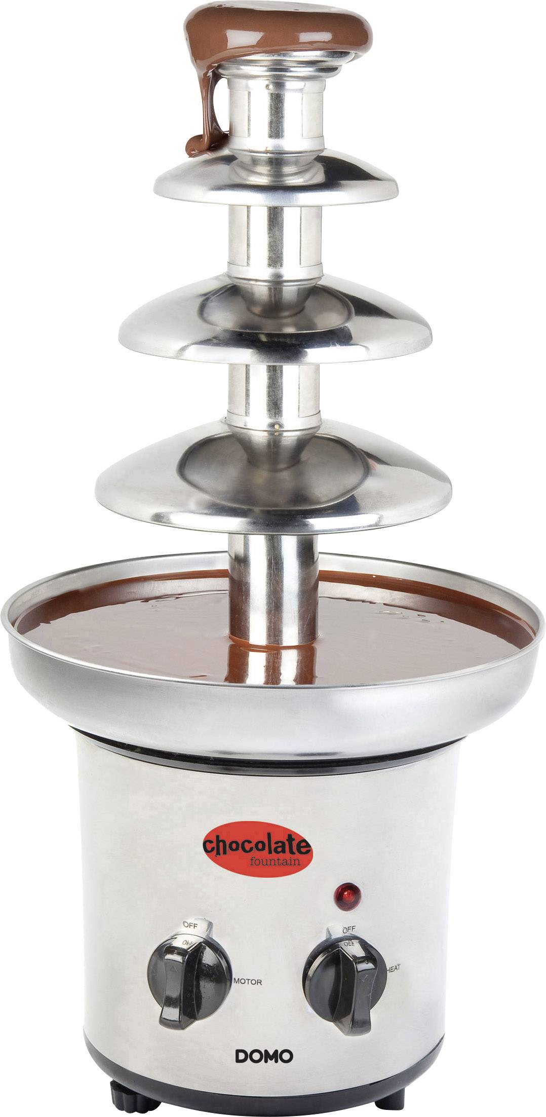 DOMO DO9616CH Schokoladenbrunnen Edelstahl