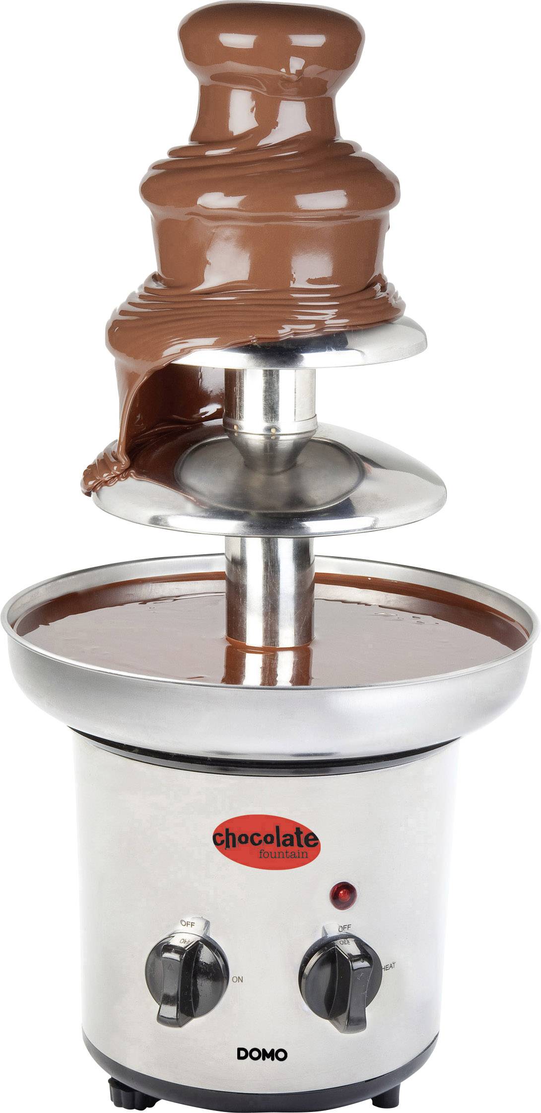 DOMO DO9616CH Schokoladenbrunnen Edelstahl