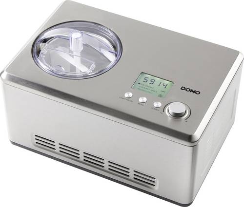 DOMO DO9201I Eismaschine Timerfunktion, mit Messbecher 2l