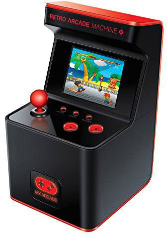 My Arcade Retro Machine X Retro Konsole Schwarz