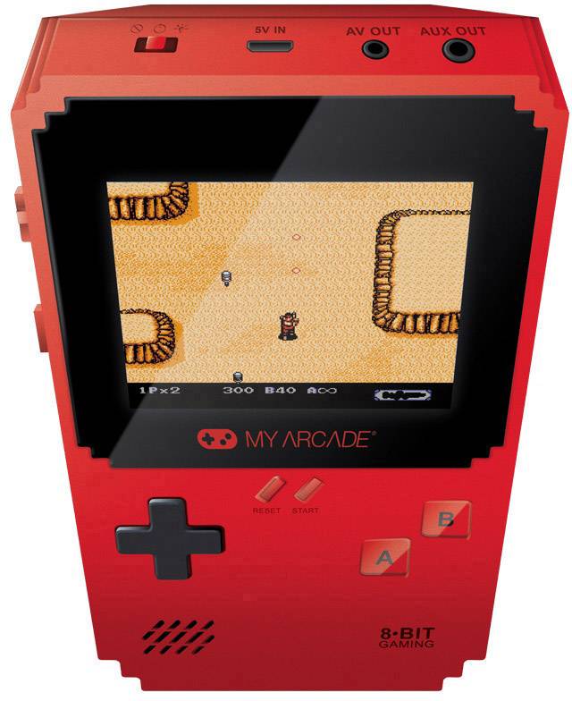 Atari Pixel Classic Retro Konsole Rot
