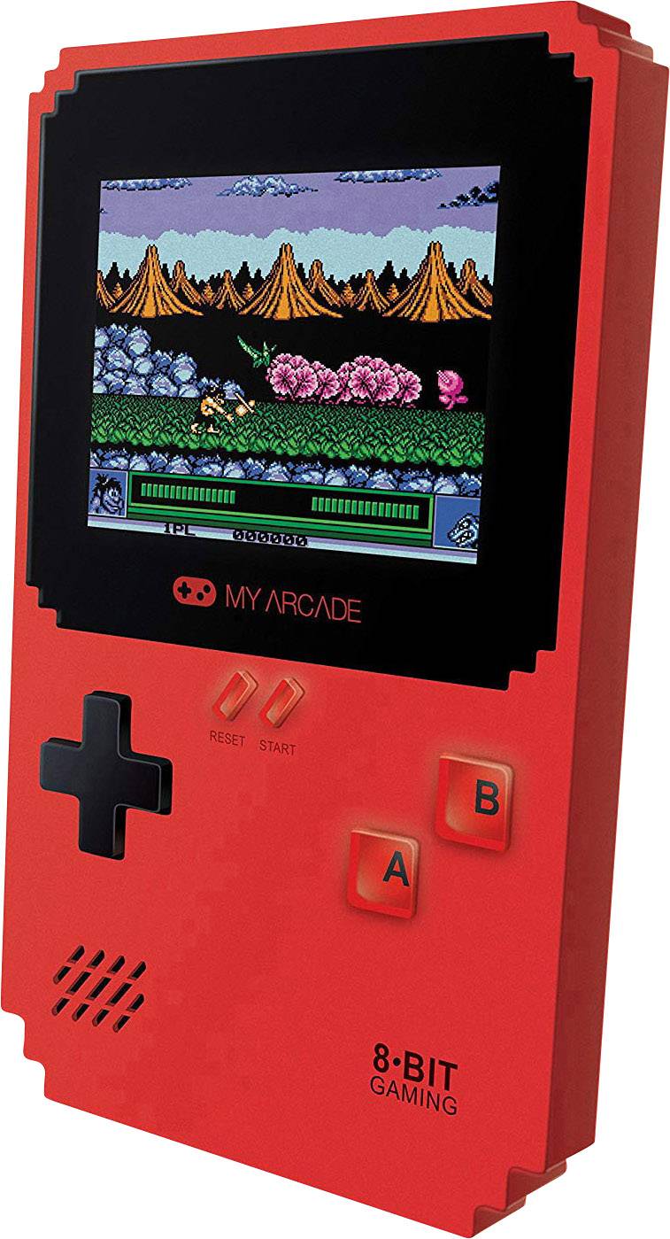 Atari Pixel Classic Retro Konsole Rot