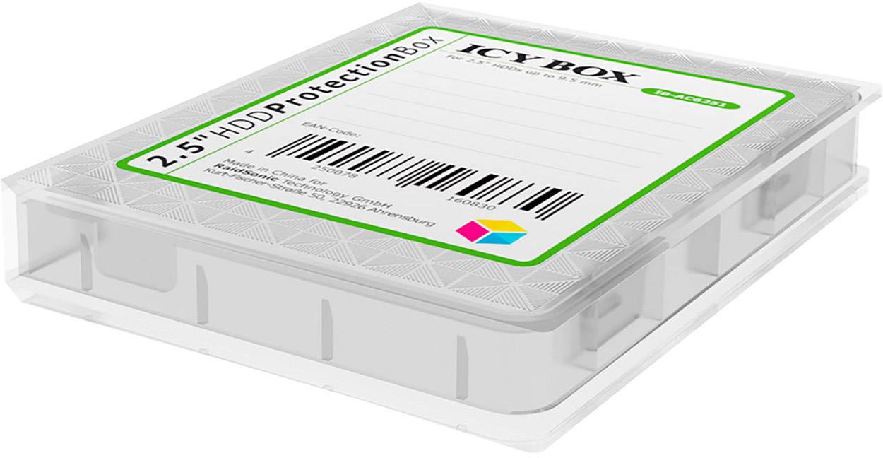 ICY BOX 6.35 cm (2.5 Zoll) Festplatten-Aufbewahrungsbox