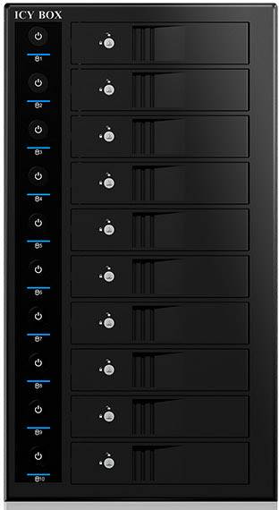 ICY BOX IB-3810U3 8.9 cm (3.5 Zoll) Festplatten-Aufbewahrungsbox 3.5 Zoll USB-A (USB 3.2 Gen 1)