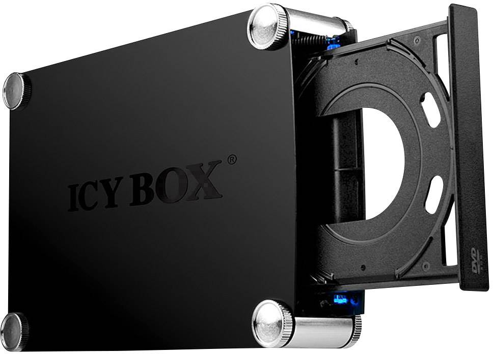 ICY BOX IB-550StU3S 8.9 cm (3.5 Zoll) Festplattengehäuse 3.5 Zoll USB-A (USB 3.2 Gen 1), Mainboard (USB 3.2 Gen 1), eSATA