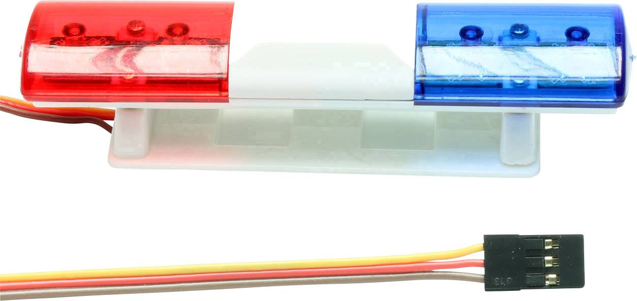 Pichler LED-Polizeilicht Blau, Rot blinkend 5 - 6 V C6956