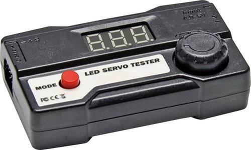 Servo-Tester (L x B x H) 75 x 45 x 20mm 1St.