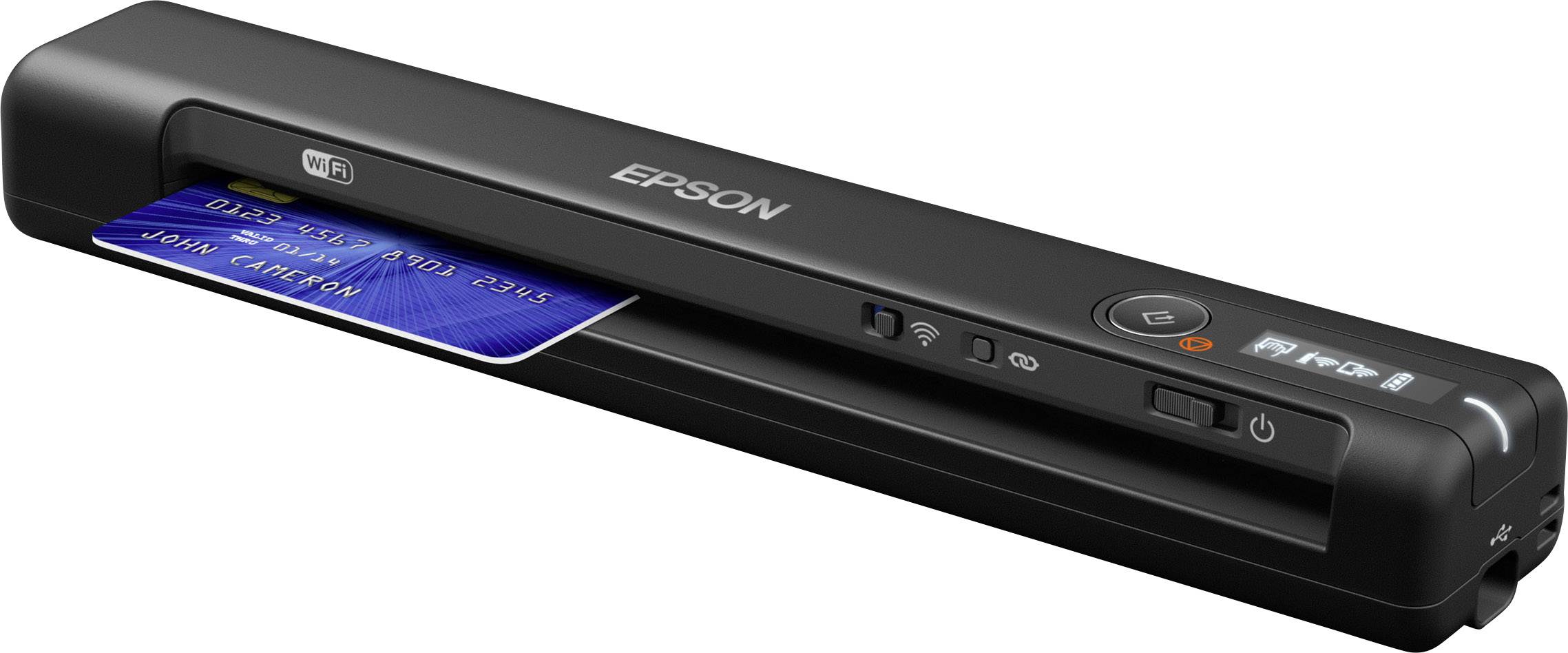 Epson Workforce ES-60W Mobiler Dokumentenscanner A4 600 x 600 dpi 4 Seiten/min USB, WLAN 802.11 b/g/n