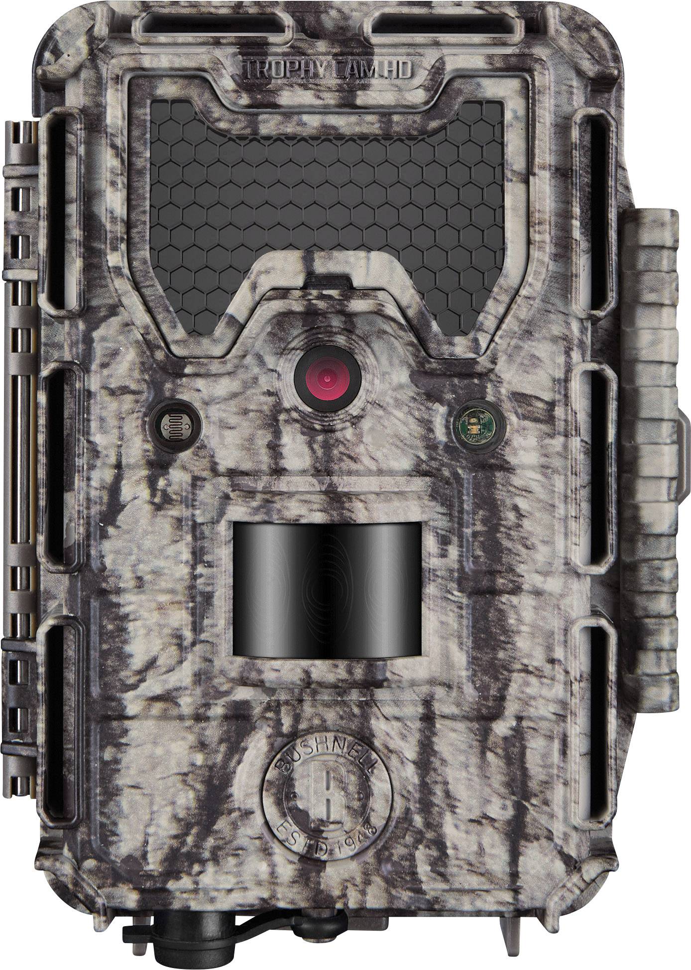 Bushnell Trophy HD Aggressor Wildkamera 24 Mio. Pixel No-Glow-LEDs, GPS Geotag-Funktion, Black LEDs, Zeitrafferfunktion