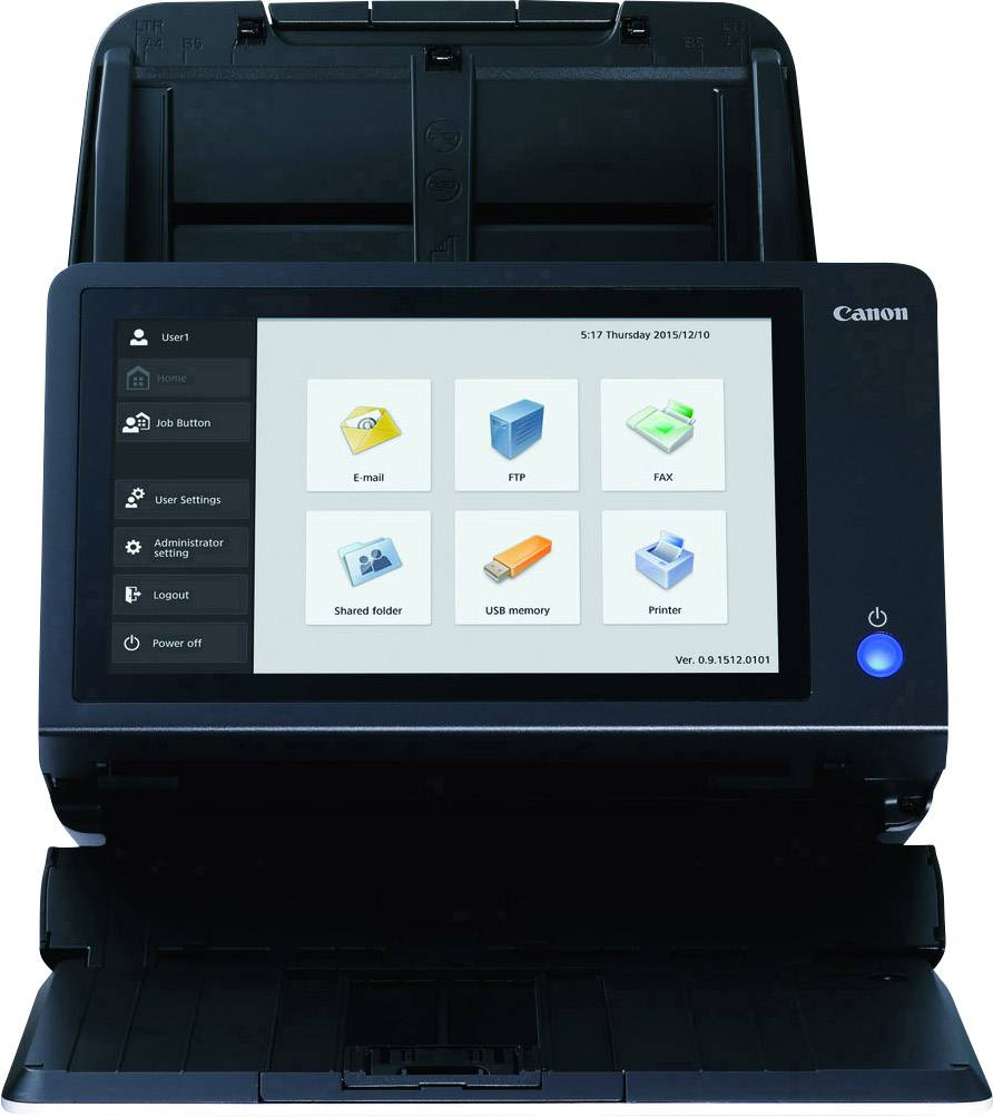 Canon ScanFront 400 Dokumentenscanner A4 45 Seiten/min RJ45, USB-B