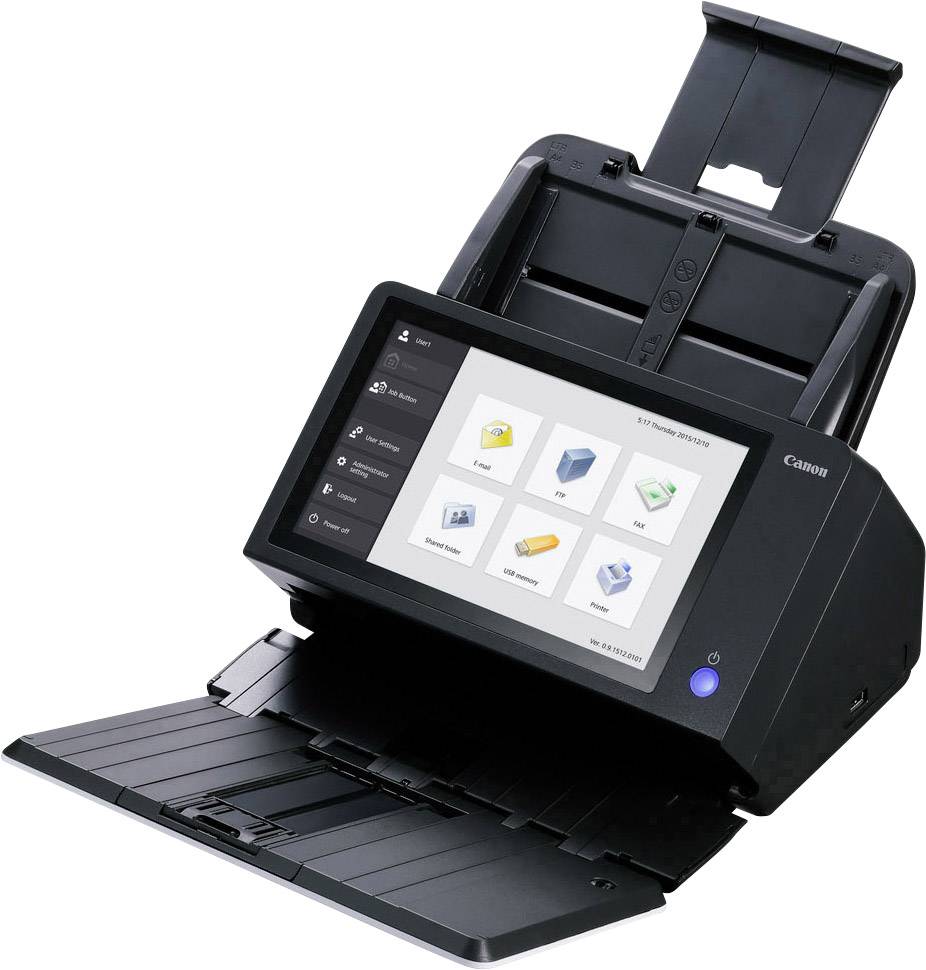 Canon ScanFront 400 Dokumentenscanner A4 45 Seiten/min RJ45, USB-B
