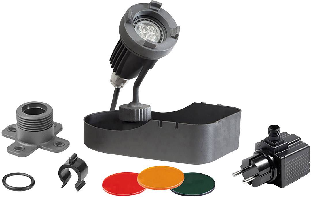Sicce LLH001E Teichbeleuchtung Set EEK: G (A - G) LED 3.7W Schwarz
