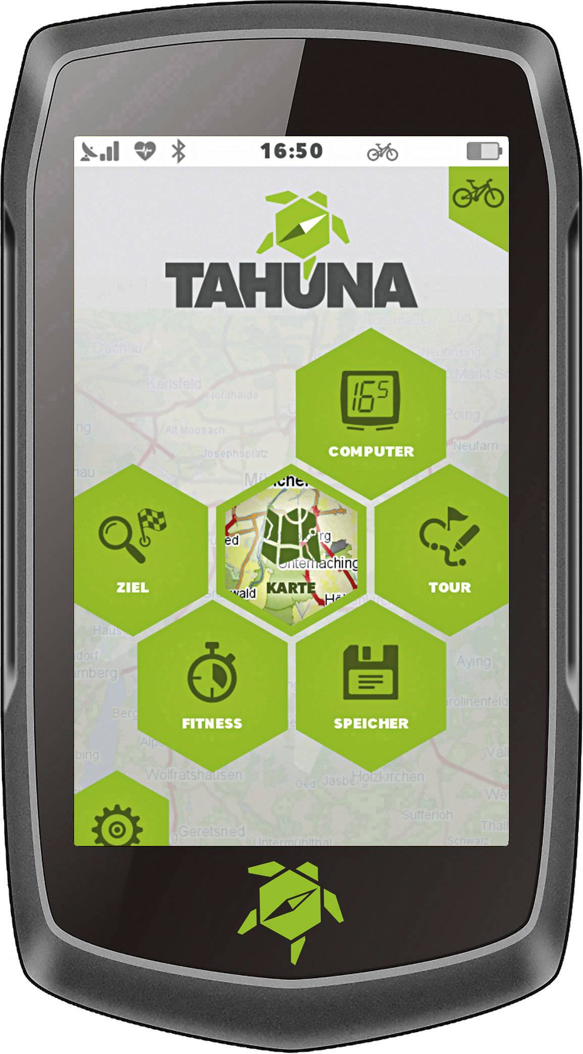 Teasi Tahuna One⁴ Heart Rate Sensor Bundle Outdoor Navi Fahrrad, Geocaching, Ski, Wandern, Boot Westeuropa, Osteuropa, Europa