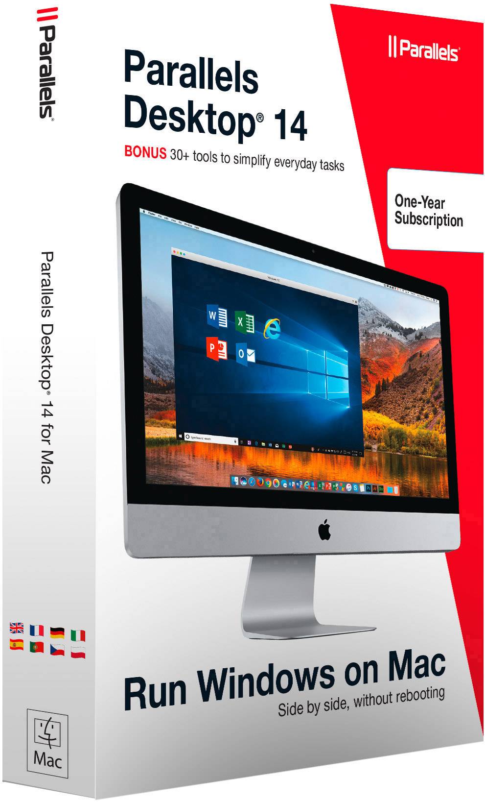 Parallels Desktop 14 - 1Year Vollversion, 1 Lizenz Mac Betriebssystem