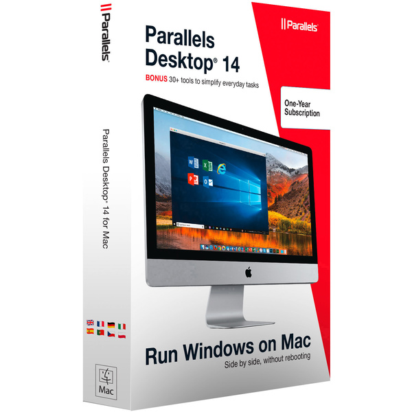 Parallels Desktop 14 - 1Year version complète, 1 licence Mac Système d'exploitation