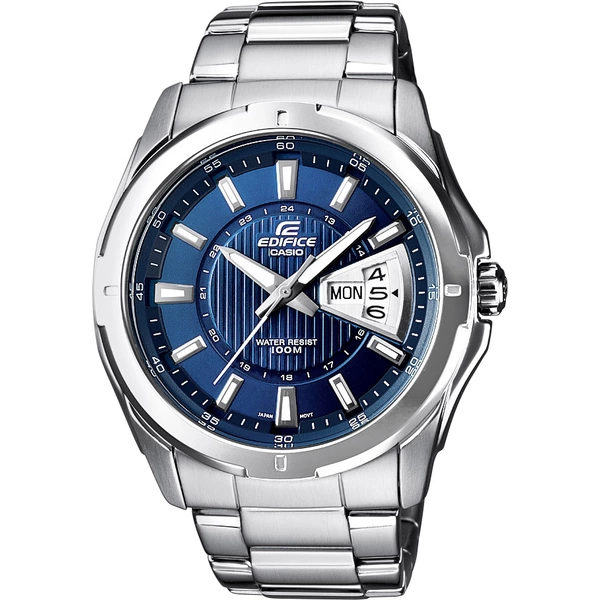 Casio Quarz Armbanduhr EF-129D-2AVEF (L x B x H) 49 x 44.8 x 10.4 mm Edelstahl Gehäusematerial=Edelstahl Material (Armband)=Edelstahl Casio Quarz Armbanduhr EF-129D-2AVEF (L x B x H) 49 x 44.8 x 10.4 mm Edelstahl Gehäusematerial=Edelstahl Material (Armband)=Edelstahl
