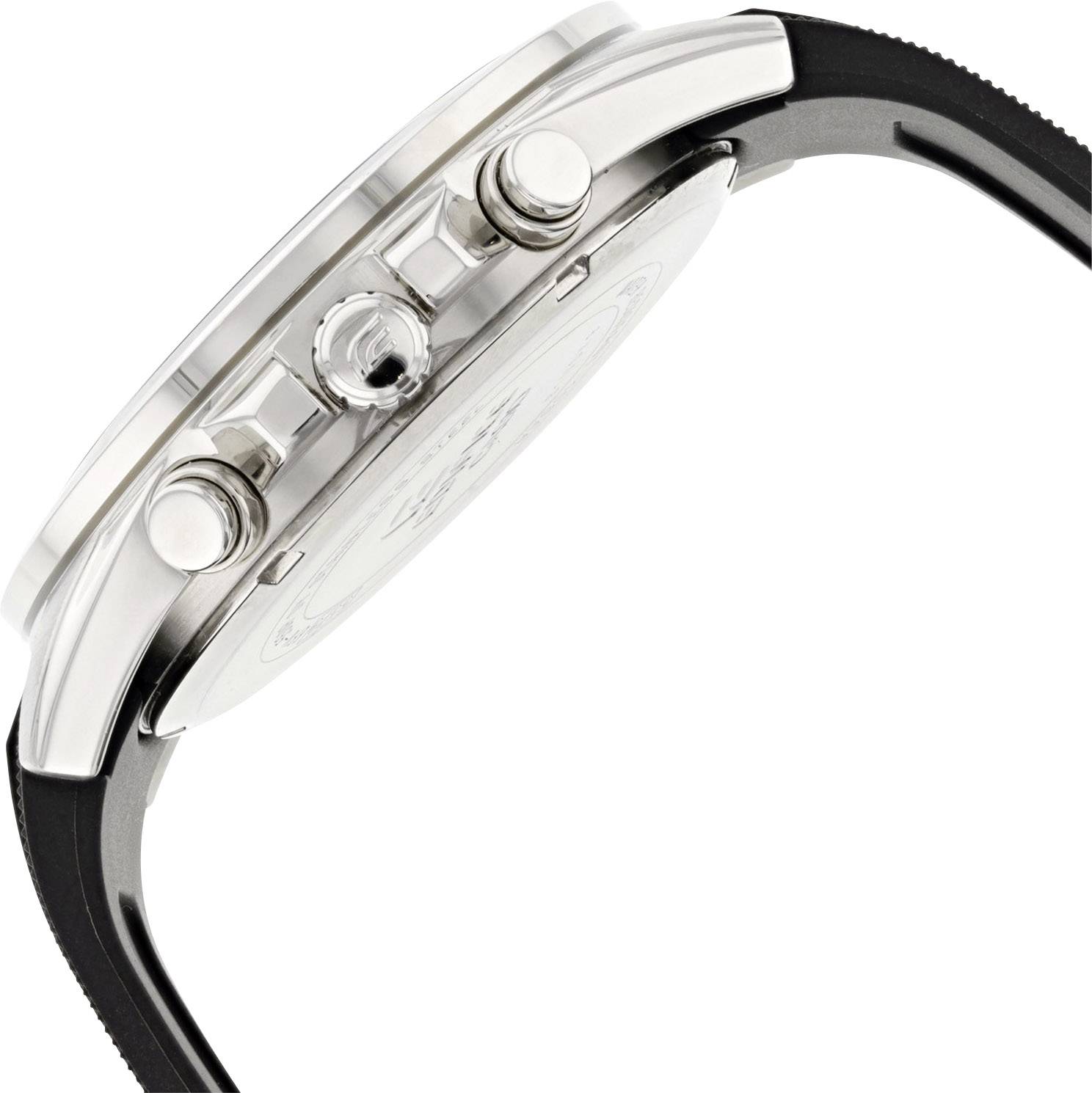 Casio Chronograph Armbanduhr EFV-550P-1AVUEF (L x B x H) 53 x 47 x 12.1 mm Silber, Schwarz Gehäusematerial=Edelstahl Material (Armband)=Harz