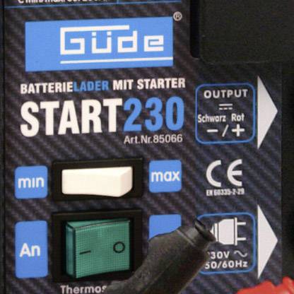 Guede Start 230 85066 Kfz-Ladegerät 12 V 20 A
