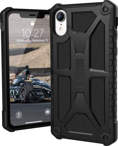 Uag Monarch Backcover Apple iPhone XR Schwarz (matt)