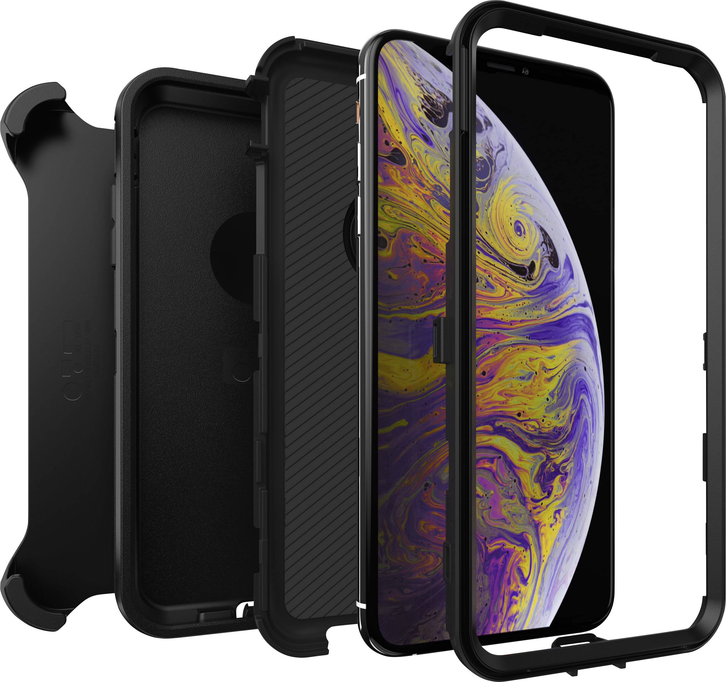 Otterbox Defender Cover Apple iPhone XS Max Schwarz