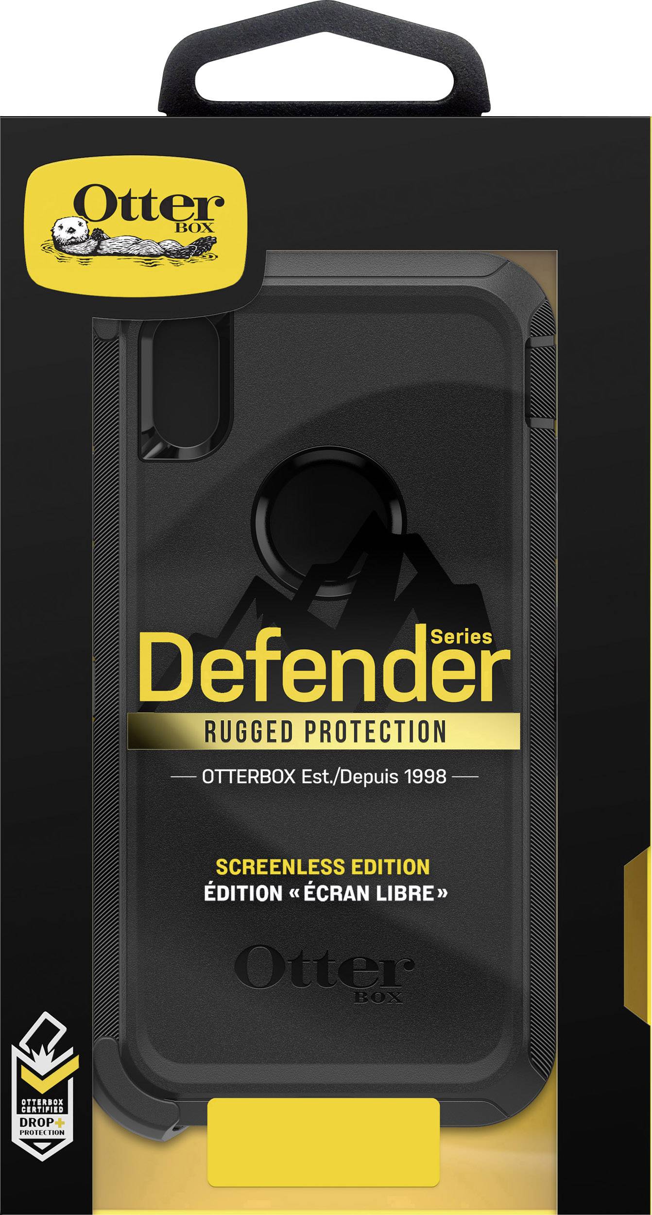 Otterbox Defender Cover Apple iPhone XS Max Schwarz
