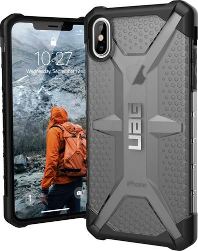 Uag Plasma Backcover Apple iPhone XS Max Grau (transparent)