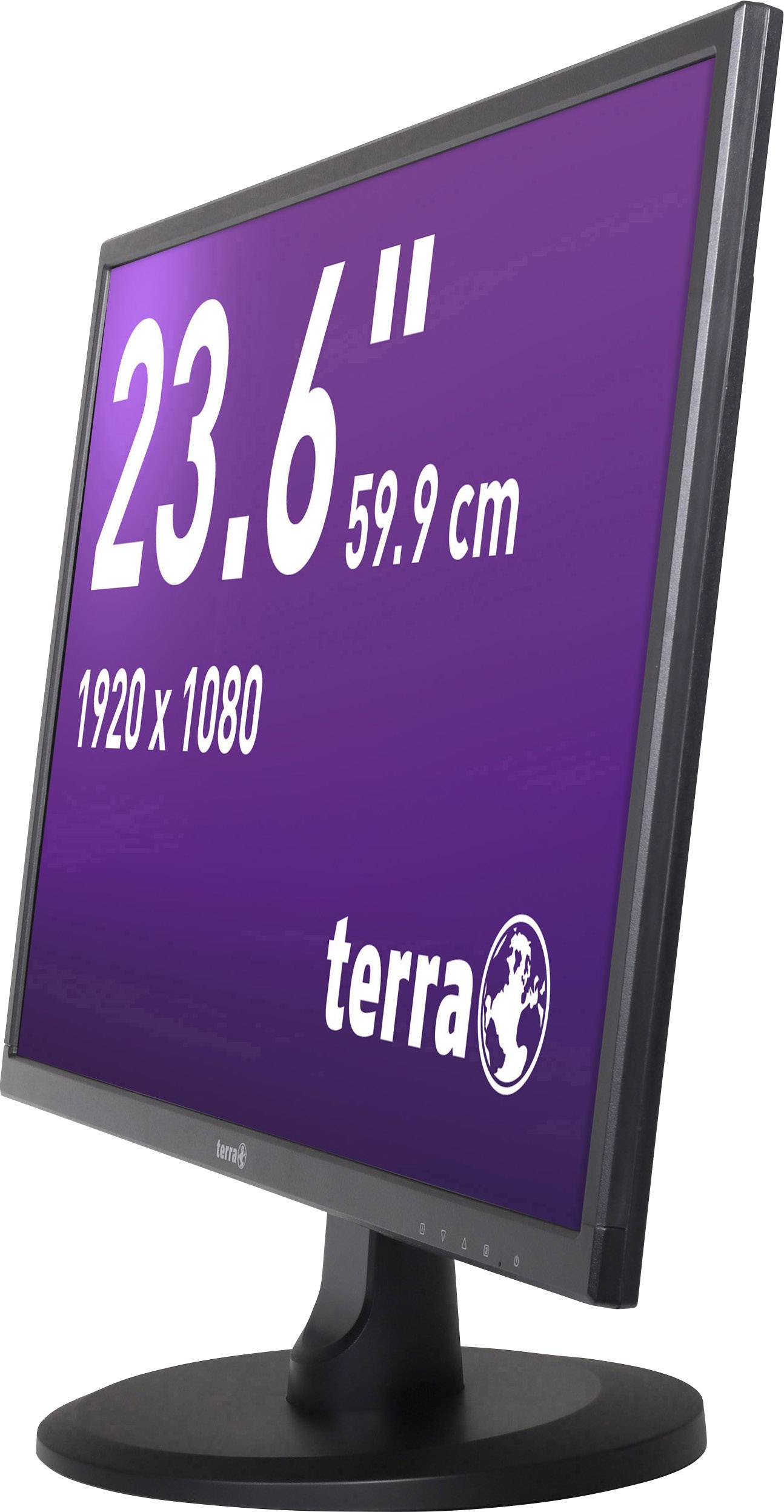 Terra LED 2447W LED-Monitor 59.9cm (23.6 Zoll) EEK D (A - G) 1920 x 1080 Pixel Full HD 5 ms Audio-Line-in, DVI, HDMI® MVA LED