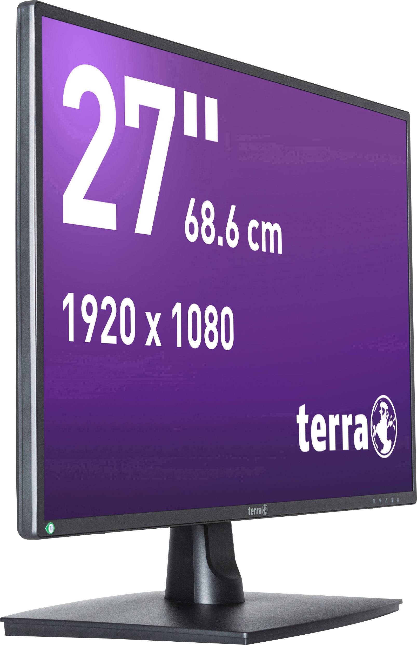 Terra LED 2756W LEDMonitor 68.6cm (27 Zoll) EEK E (A G) 1920 x 1080 Pixel Full HD 6 ms