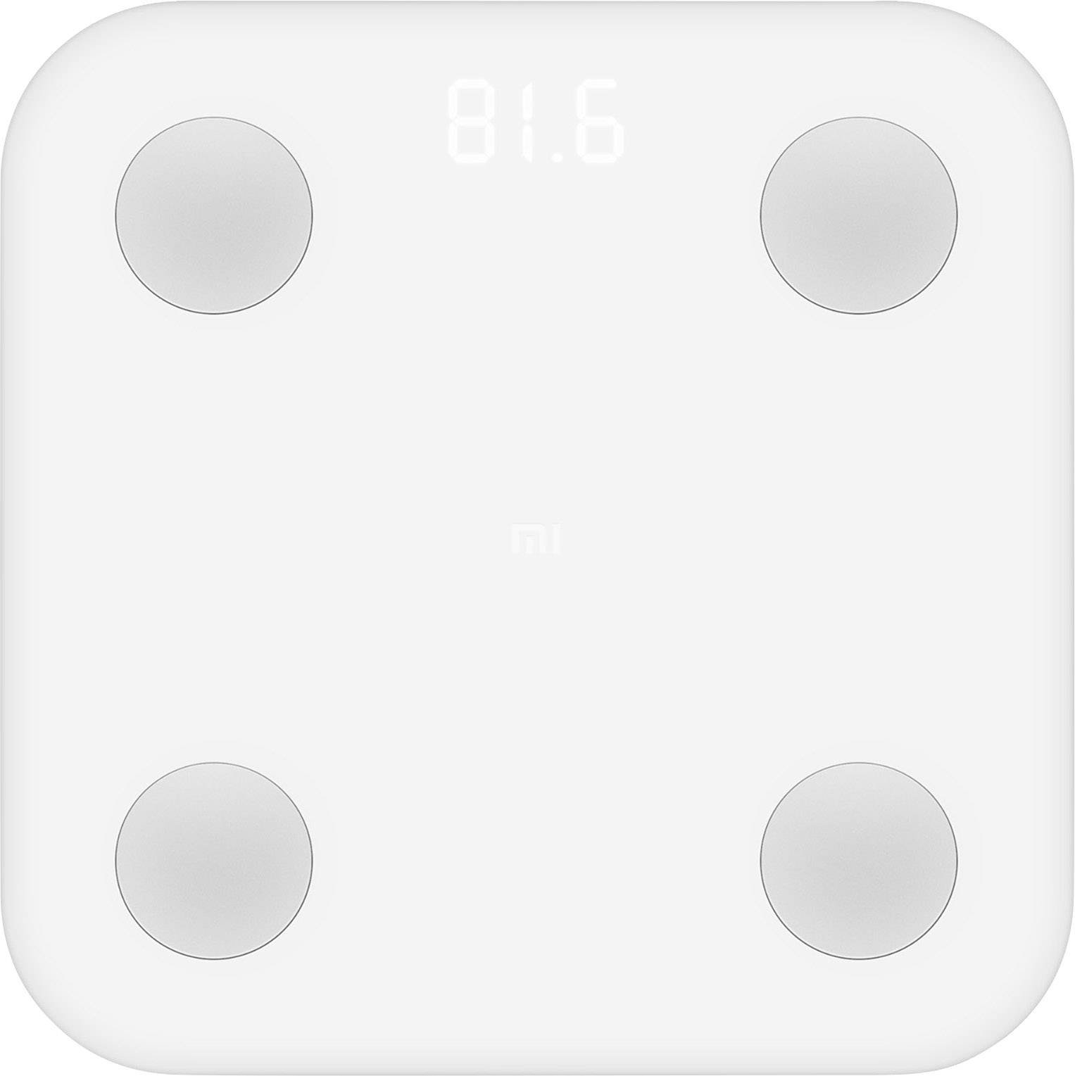 Xiaomi XM210001 Analytical scales Weight range=150 kg White Incl. Bluetooth