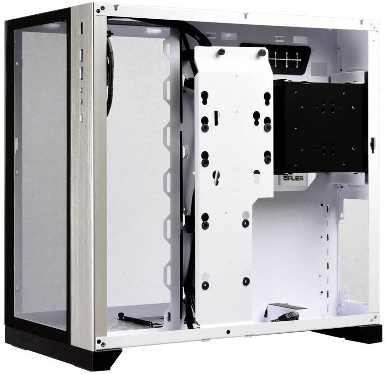 Lian Li PCO11DW MidiTower PCGehäuse Weiß Seitenfenster, Staubfilter versandkostenfrei digitalo