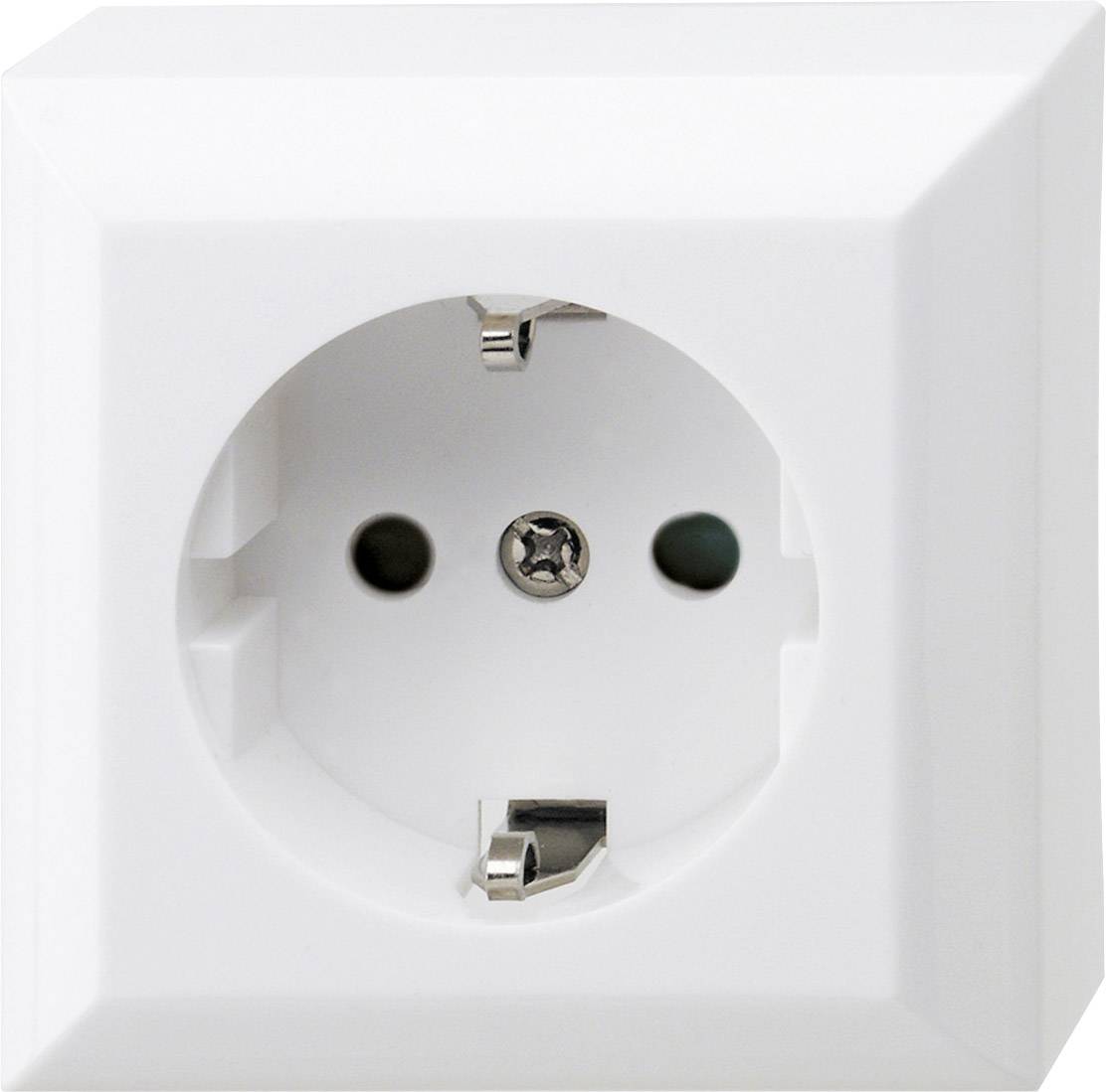 REV 1fach Komplett Steckdose Weiß 0510052777 1St.