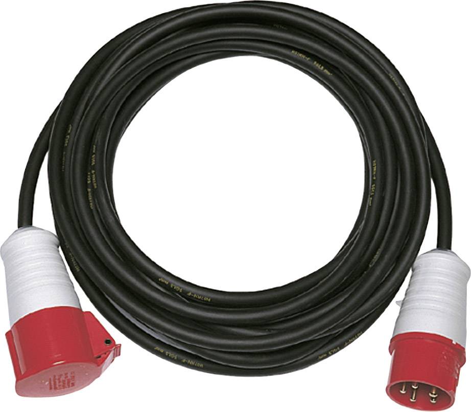 REV 006311 Strom Verlängerungskabel 16 A Schwarz 25.00 m H07RN-F 5G 1,5 mm²