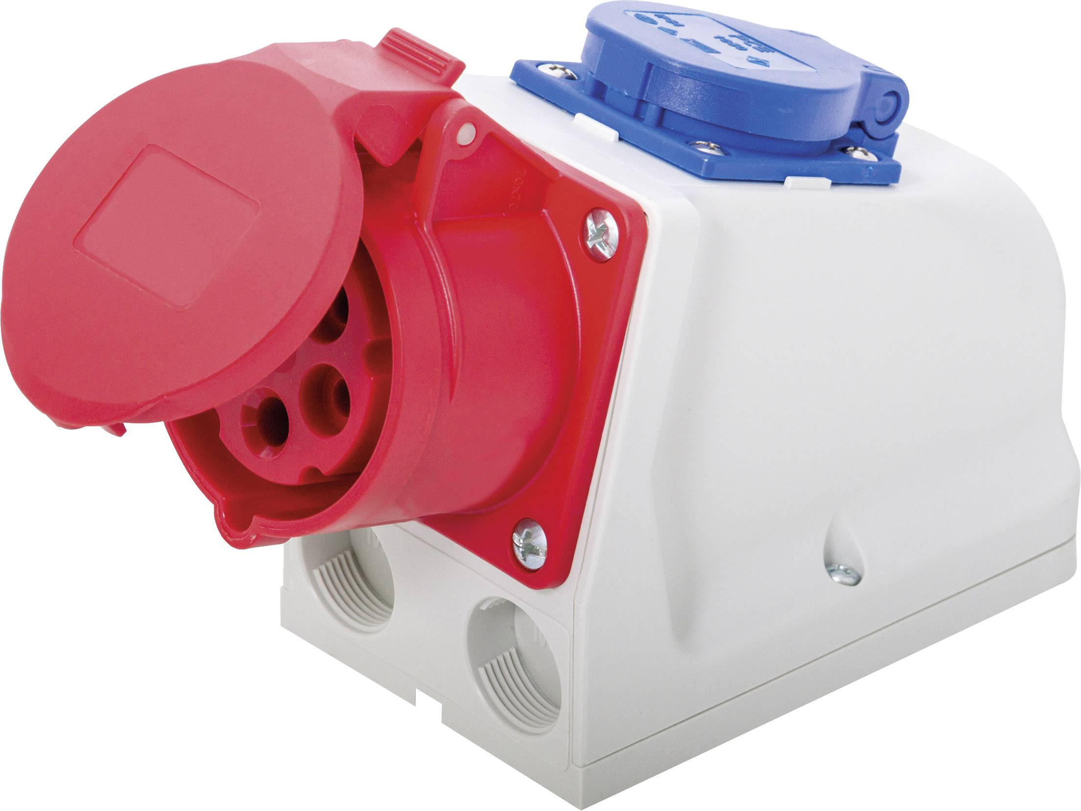 REV 0510603777 CEE Wandsteckdose 16A 5polig 400 V, 230V 1St.