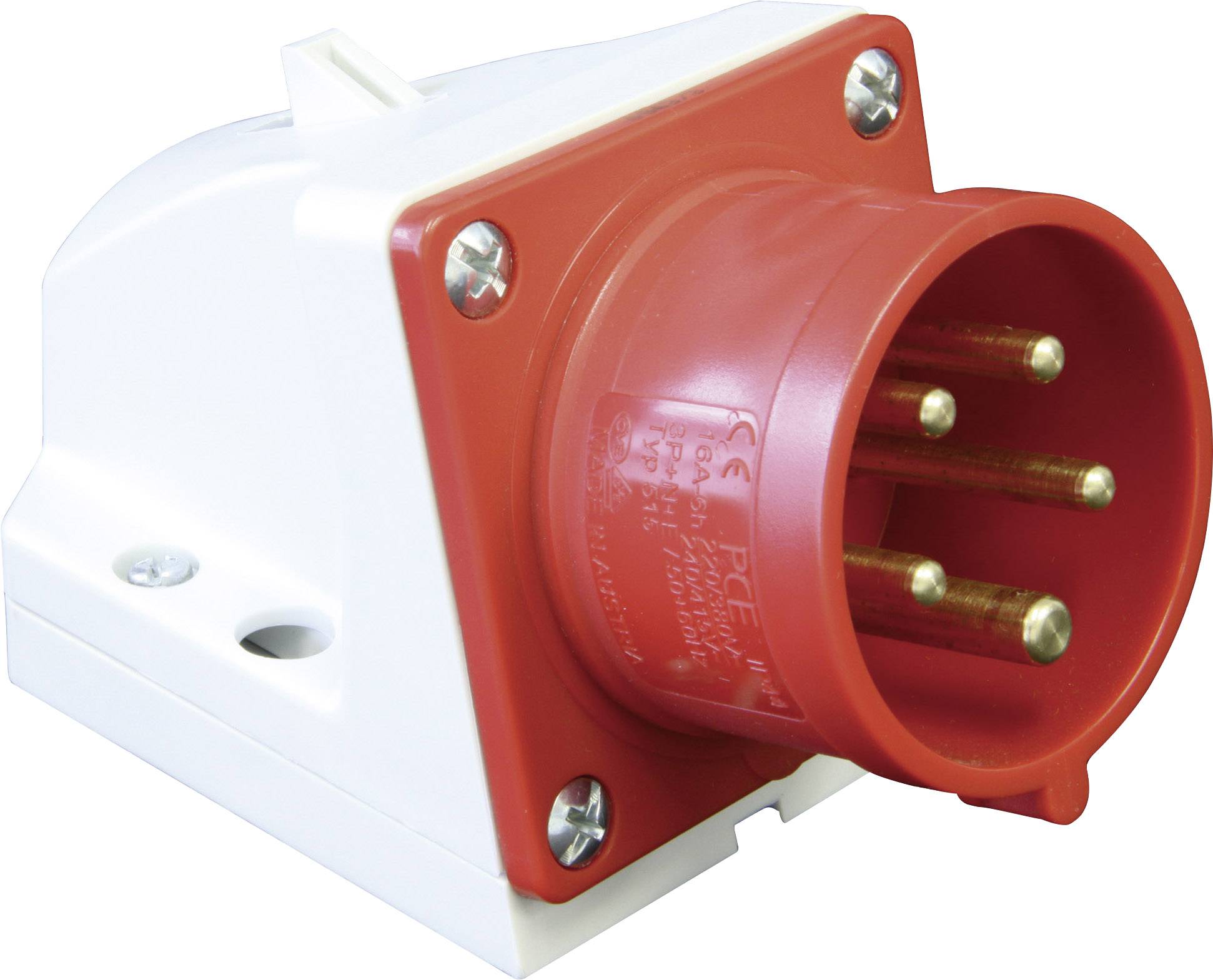 REV 0510622555 CEE Wandstecker 32A 5polig 400V 1St.