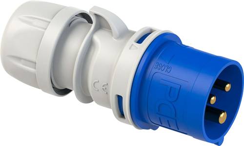 REV 512525555 CEE CARA Plug 16A 3-Pin 250V 1Piece