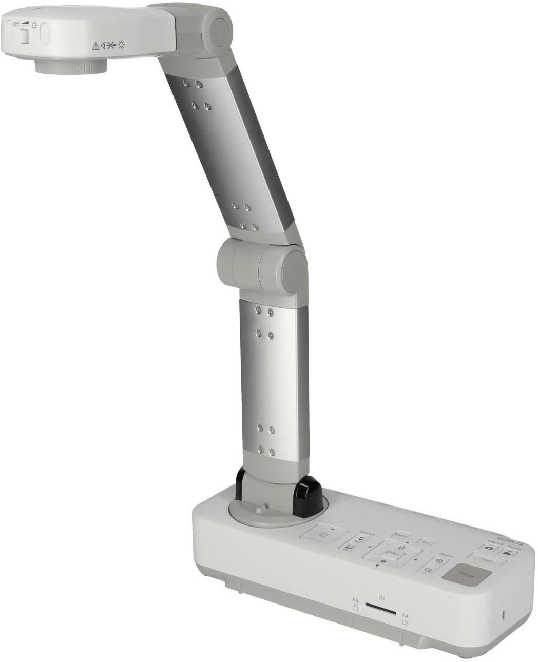 Epson ELPDC13 Dokumentenkamera 2.1 Megapixel A3 1920 x 1080 Pixel VGA, HDMI®, USB LED-Beleuchtung, Autofokus, Digitale Bildrotation, Helligkeitssteu